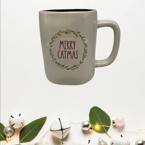 Rae Dunn MERRY CATMAS Mug
